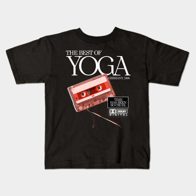 Yoga Germany Kids T-Shirt by amarhanah